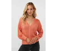 EsQualo Cardigan S/slv Lurex Amber Glow Talla: S | Chaquetas Outlet | Mujer | Amarillo