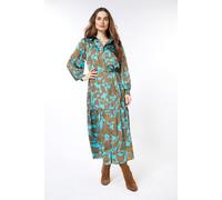 EsQualo Dress Long Expressive Roots Print Talla: 36 | Vestidos Maxi Outlet | Mujer