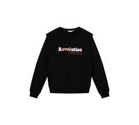 EsQualo Sweater Fancy Shoulder Black Talla: XS | Sudaderas con Capucha Outlet | Mujer | Negro