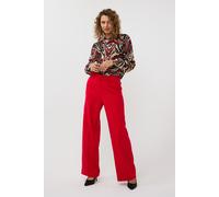 EsQualo Trousers Wide City Red Talla: 34 | Pantalones Formales Outlet | Mujer | Rojo