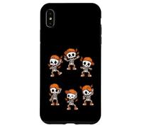 Esqueleto bailarín para niños, Halloween, Lindo Kawaii Divertido Carcasa para iPhone XS MAX