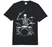 Esqueleto Baterista Batería Banda De Rock Comfort Colors Adult Heavyweight T-Shirt