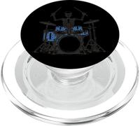 Esqueleto Baterista Batería Banda De Rock PopSockets PopGrip para MagSafe