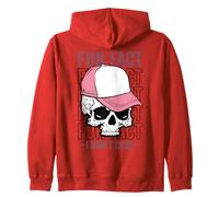 Esqueleto Calavera Dato Curioso Dont Care Humor Sarcastico Sudadera con Capucha