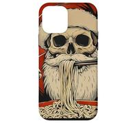 Esqueleto Comiendo Fideos Ramen inspirados en Ukiyo-e Navidad Carcasa para iPhone 12 Mini