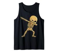 Esqueleto Dabbing Dab Dancing Skeleton Halloween Camiseta sin Mangas