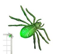 Esqueleto De Araña Impresa En 3D - Decoración De Halloween Espeluznante De 23x14.5cm, Araña Iluminada | Escultura De Decoración Estacional Espeluznante Y Embrujada | Spideŕ Skeleton para La Fiesta En