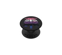 Esqueleto de Bandera Genderfluid PopSockets PopGrip Adhesivo
