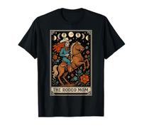 Esqueleto de Cartas de Tarot The Rodeo Mom Barrel Racer Barrel Racing Camiseta
