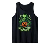Esqueleto de DJ de Spin The Bones Camiseta sin Mangas