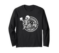 Esqueleto de enseñanza Llena mi corazón Manga Larga