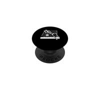 Esqueleto de fútbol Divertido Fiesta de Halloween Jugador Deportivo Entrenador Fan PopSockets PopGrip Adhesivo