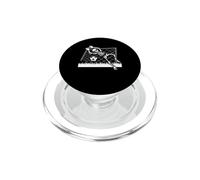 Esqueleto de fútbol Divertido Fiesta de Halloween Jugador Deportivo Entrenador Fan PopSockets PopGrip para MagSafe