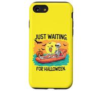 Esqueleto de Halloween con Arte de Playa con Bebida Carcasa para iPhone SE (2020) / 7/8