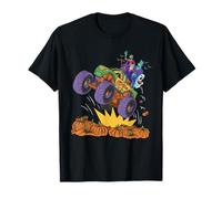 Esqueleto de Halloween Zombie Monster Truck Vampiro Camiseta