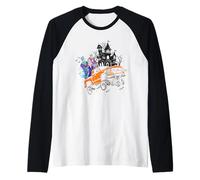 Esqueleto de Halloween Zombie Monster Truck Vampiro Camiseta Manga Raglan