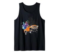 Esqueleto de Halloween Zombie Monster Truck Vampiro Camiseta sin Mangas