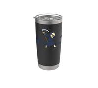 Esqueleto de la Parca Dabbing Niños Muerte de Halloween Vaso térmico de acero inoxidable de doble pared