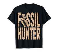 Esqueleto de paleontología de Dinosaurios Fossil Hunter Camiseta