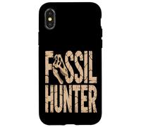 Esqueleto de paleontología de Dinosaurios Fossil Hunter Carcasa para iPhone X/XS