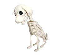 Esqueleto de perro de Halloween - Figura de hueso de mascota de miedo, estatua de esqueleto espeluznante | Spooky Halloween - Decoración para jardín, jardín, hogar o fiesta, espeluznante perro
