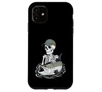 Esqueleto de Pesca de Lona para Halloween Carcasa para iPhone 11