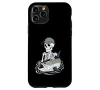 Esqueleto de Pesca de Lona para Halloween Carcasa para iPhone 11 Pro