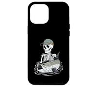 Esqueleto de Pesca de Lona para Halloween Carcasa para iPhone 12 Pro MAX