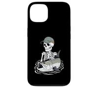 Esqueleto de Pesca de Lona para Halloween Carcasa para iPhone 13