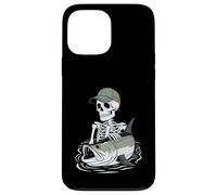 Esqueleto de Pesca de Lona para Halloween Carcasa para iPhone 13 Pro MAX