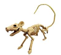 Esqueleto de rata, esqueleto de rata para decoraciones de Halloween 9x1.9x2.7 pulgadas de plástico de rata esqueleto decoraciones de Halloween accesorios de Halloween para accesorio de casa embrujado