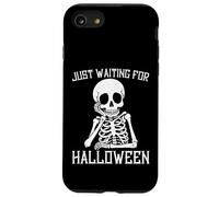 Esqueleto divertido esperando Halloween Carcasa para iPhone SE (2020) / 7 / 8