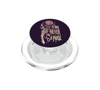 Esqueleto gótico de Rosas Nunca fue una Fase PopSockets PopGrip para MagSafe