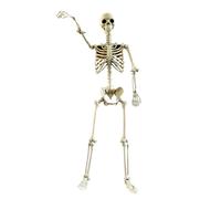 Esqueleto Halloween tamaño natural 91 cm Articulado aterrador aterrador