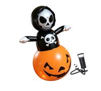 Esqueleto inflable de calabaza para fiesta de Halloween, 130 cm / 51in