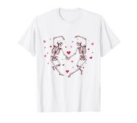 Esqueleto Love Dance | Lindo Romance gótico de San Valentín Camiseta