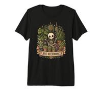 Esqueleto Nigromante De Plantas Planta De Interior Arte Camiseta Premium