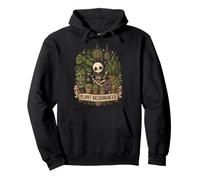Esqueleto Nigromante De Plantas Planta De Interior Arte Sudadera con Capucha