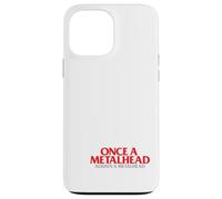Esqueleto Once A Metalhead Siempre Una Cabeza De Metal Punk Carcasa para iPhone 13 Pro MAX