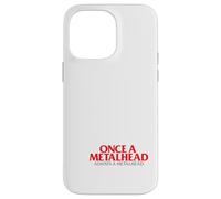 Esqueleto Once A Metalhead Siempre Una Cabeza De Metal Punk Carcasa para iPhone 14 Pro MAX