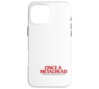 Esqueleto Once A Metalhead Siempre Una Cabeza De Metal Punk Carcasa para iPhone 16 Pro MAX