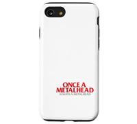 Esqueleto Once A Metalhead Siempre Una Cabeza De Metal Punk Carcasa para iPhone SE (2020) / 7/8