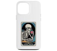Esqueleto Podcaster Tarot Card Creativo El Creador de Contenido Carcasa para iPhone 13 Pro MAX