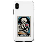 Esqueleto Podcaster Tarot Card Creativo El Creador de Contenido Carcasa para iPhone XS MAX