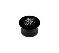 Esqueleto Punk Tocando Guitarra eléctrica Rocker Music Lover PopSockets PopGrip Adhesivo