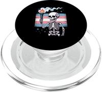 Esqueleto Transgénero Orgullo Antorcha LGBTQ Igualdad Mujeres Hombres PopSockets PopGrip para MagSafe