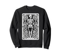 Esqueleto X-Ray Tech Tarot Carta Radiología Halloween Sudadera