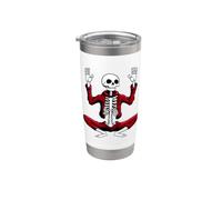 Esqueleto Yogui Vaso térmico de acero inoxidable de doble pared