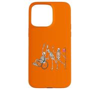 Esqueletos de enfermera Funny Halloween Healthcare CNA Medical Crew Carcasa para iPhone 15 Pro Max