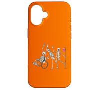 Esqueletos de enfermera Funny Halloween Healthcare CNA Medical Crew Carcasa para iPhone 16